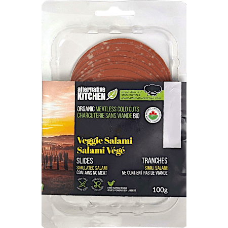 Organic Veggie Salami Slices